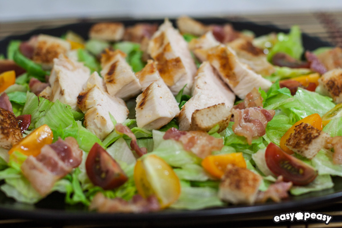 Tagliata di pollo in insalata!