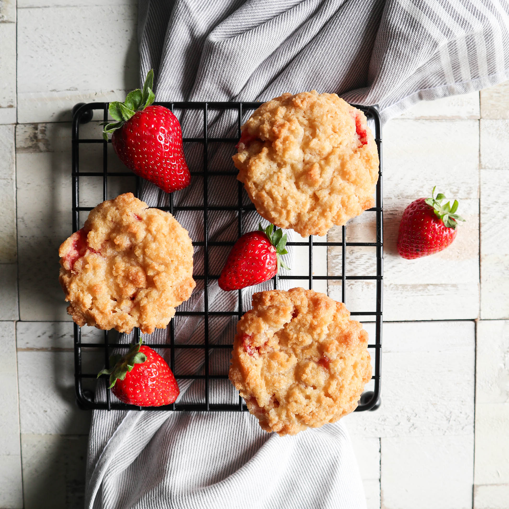 Muffin alle fragole