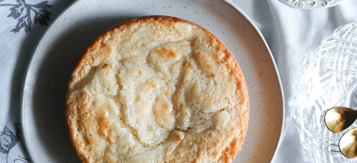 Torta con crema al limone vegana