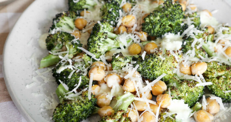 Insalata di ceci e broccoli